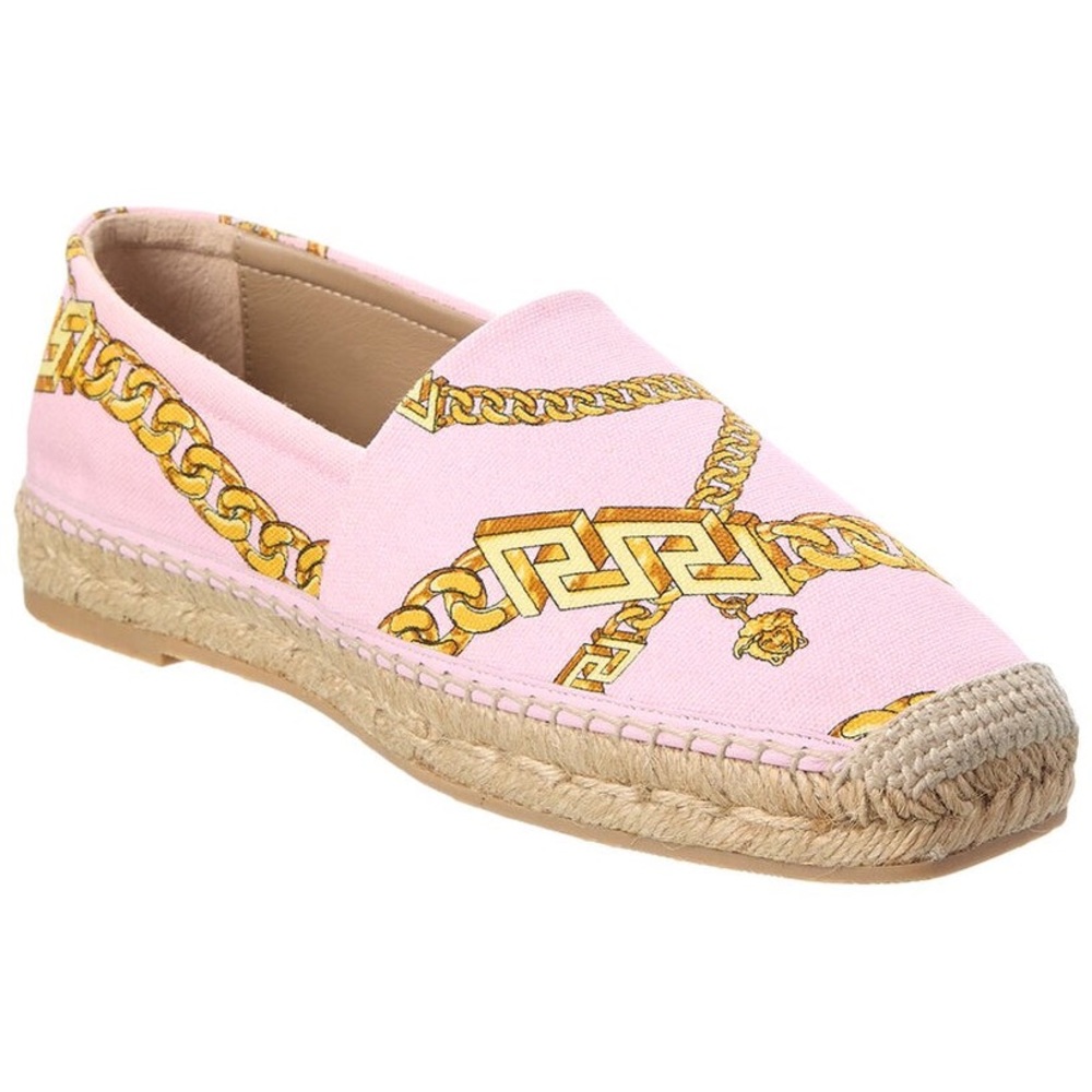 VERSACE
Le Greca Canvas Espadrille
